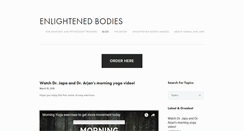 Desktop Screenshot of enlightenedbodies.com